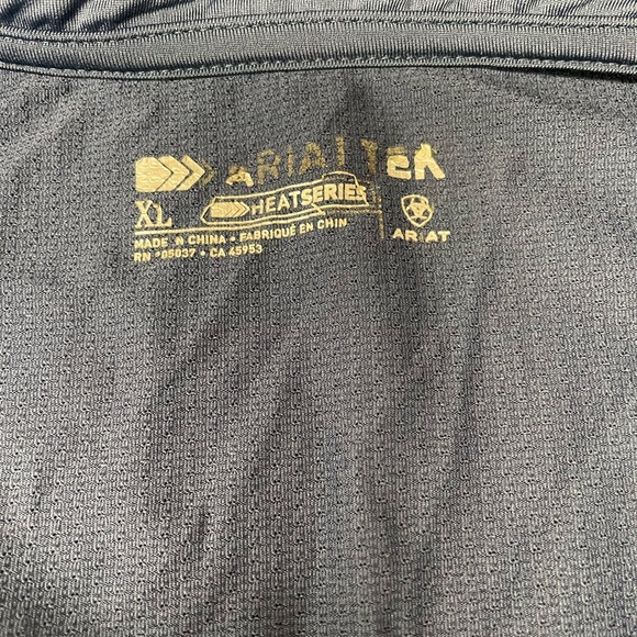 Embroidered Ariat sleeveless mesh top XL - Picture 3 of 5